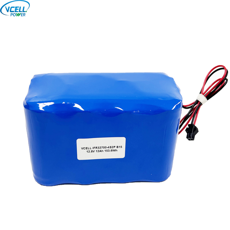Batteria ricaricabile LiFePO4 da 12,8 V 12 Ah