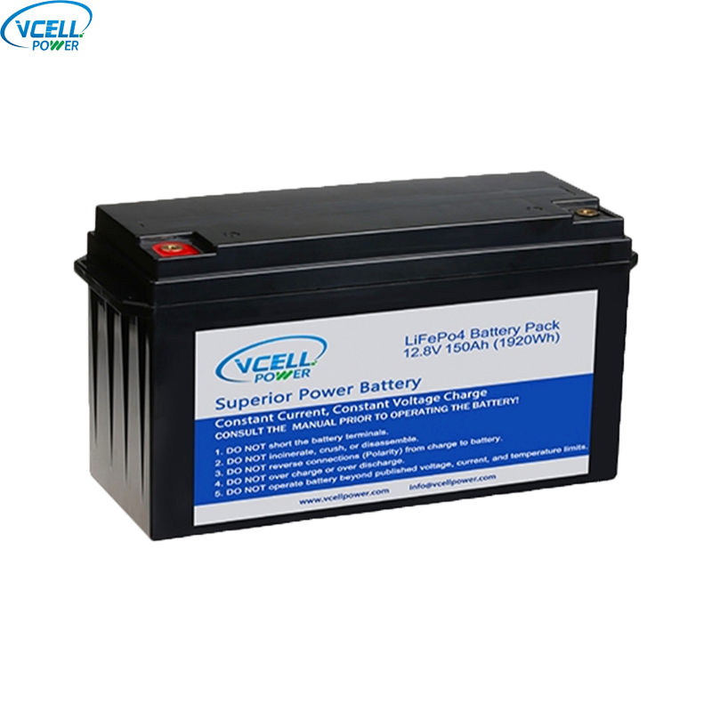 Batteria LiFePO4 a ciclo profondo da 12,8 V 12 V 150 Ah