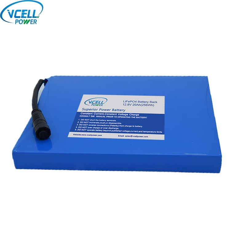 Batteria ricaricabile LiFePO4 da 12,8 V 20 Ah