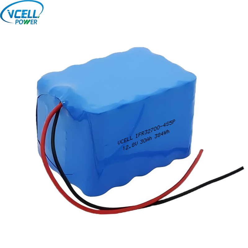 Batteria ricaricabile LiFePO4 da 12,8 V 30 Ah