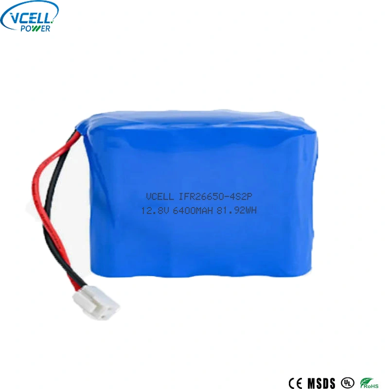 Pacco batteria ricaricabile LiFePO4 da 12,8 V 6400 mAh