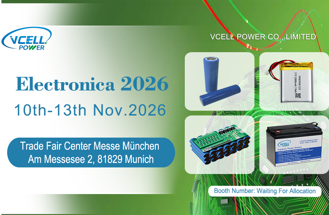 Vcell Power sarà presente all'elettronica 2026 a Monaco