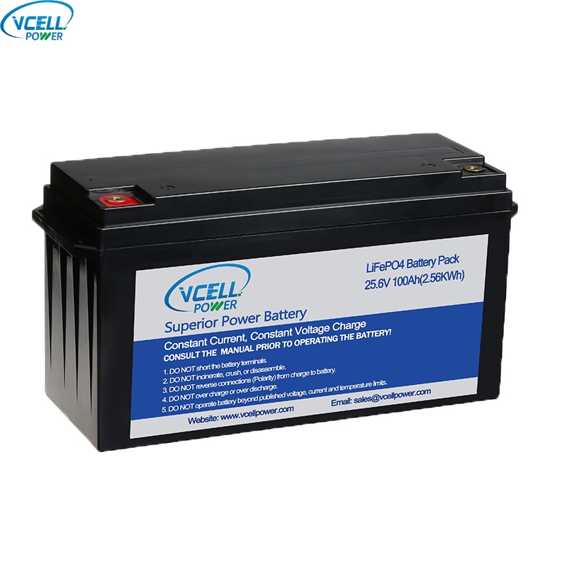 Batteria LiFePO4 a ciclo profondo da 24 V 100 Ah