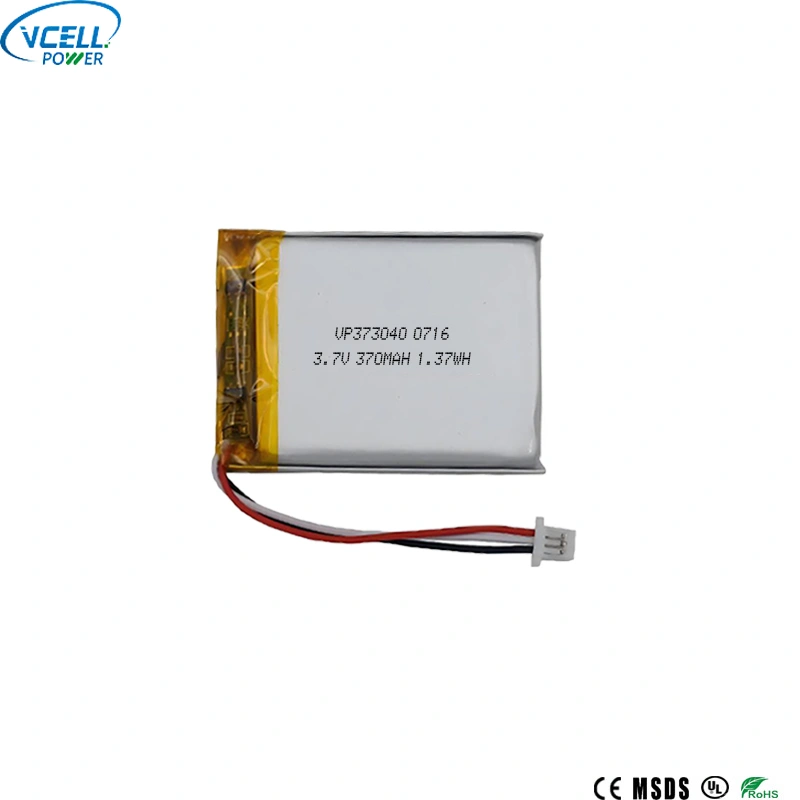 373040 Batteria LiPO ultrasottile da 3,7 V 370 mAh