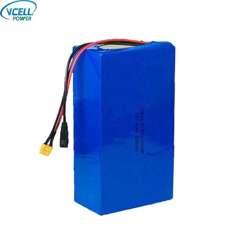 Batteria ricaricabile agli ioni di litio da 72 V 40 Ah