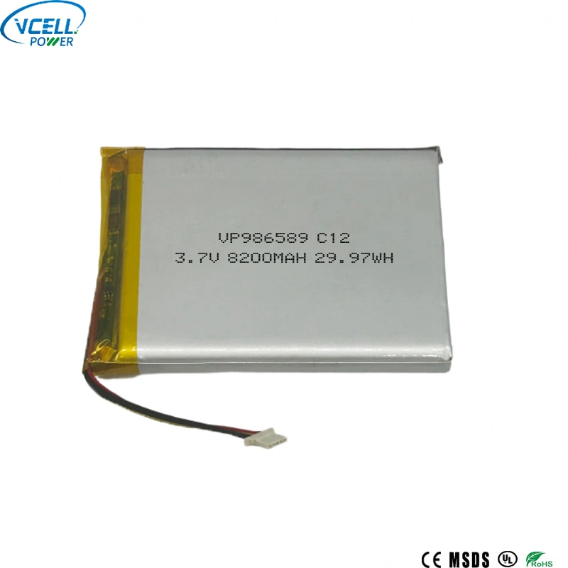 986589 Nuova batteria LiPo da 3,7 V 8200 mAh